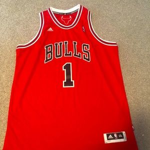 Derrick Rose Chicago Bulls basketball jersey